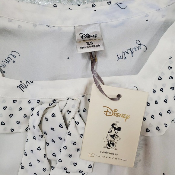 LC Lauren Conrad Minnie Rocks the Dots Women's Print Tank Top Size XS - Picture 6 of 7